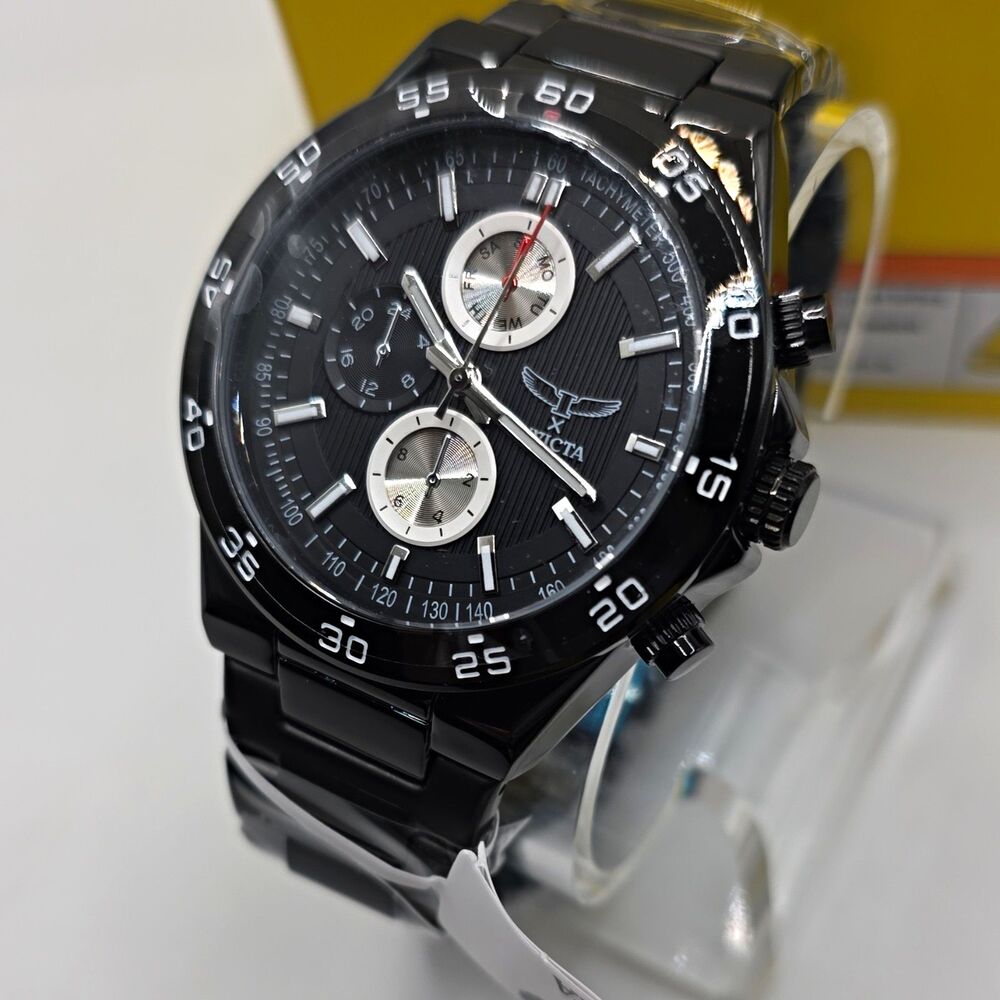 invicta S1 Rally Men's watch, 43mm,black,faux chrono,69982